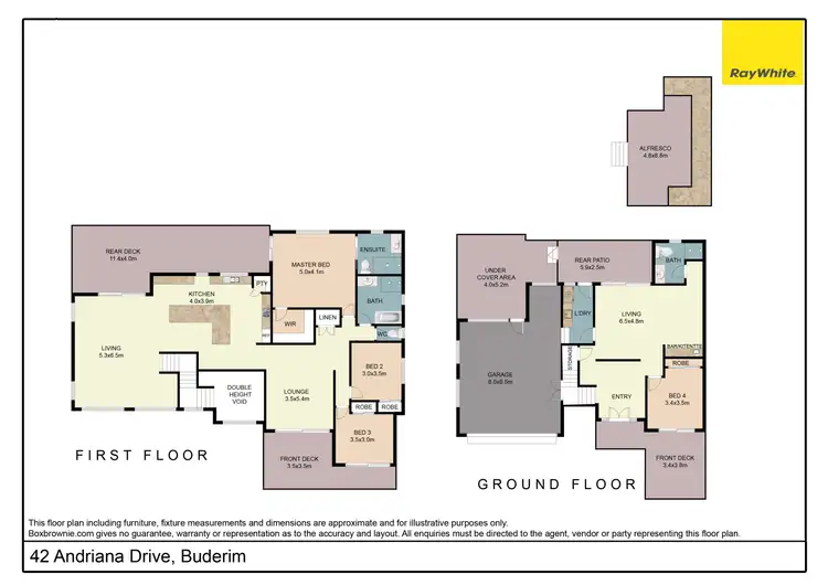 Floorplan of Homely house listing, 42 Andriana Drive, Buderim QLD 4556