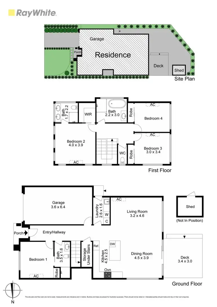 Floorplan of Homely townhouse listing, 1,2/19 Atkinson Street, Chadstone VIC 3148