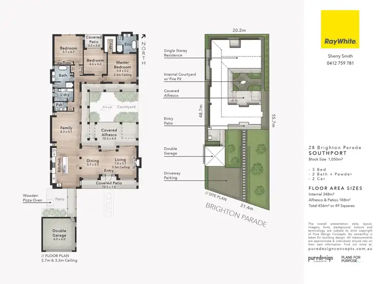 Floorplan of Homely house listing, 28 Brighton Parade, Southport QLD 4215