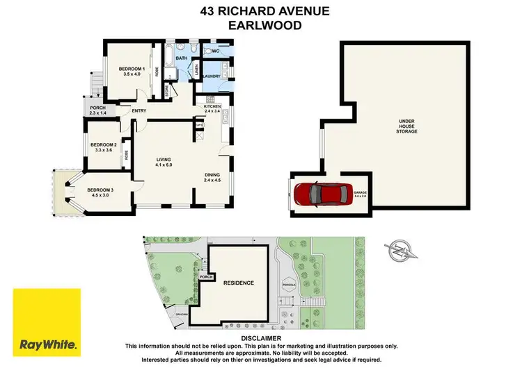 Floorplan of Homely house listing, 43 Richard Avenue, Earlwood NSW 2206