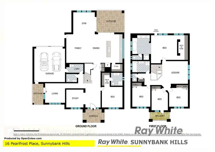 Floorplan of Homely house listing, 173 The Avenue (16 Pearlfrost Place), Sunnybank Hills QLD 4109