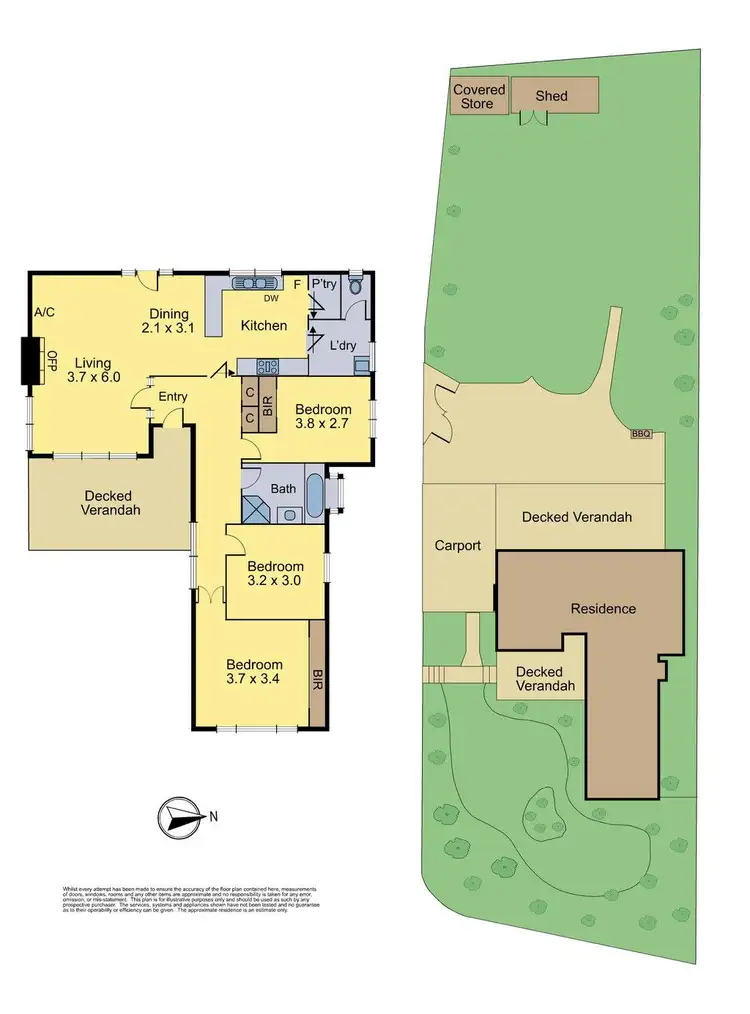 Floorplan of Homely house listing, 5 Hillcrest Avenue, Ringwood VIC 3134