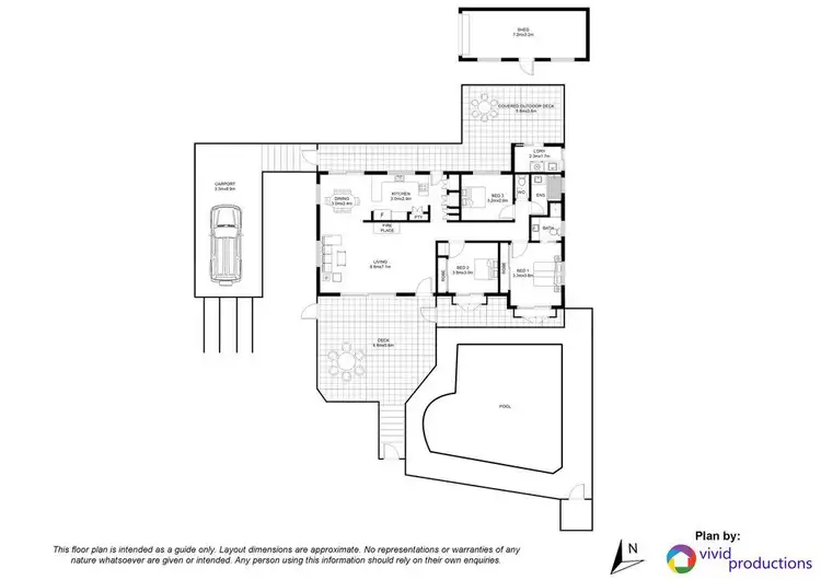 Floorplan of Homely house listing, 43 Olive Grove, Balmoral QLD 4171
