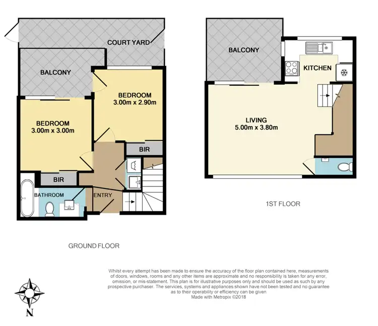 Floorplan of Homely apartment listing, 5/2 Woodvale Road, Boronia VIC 3155