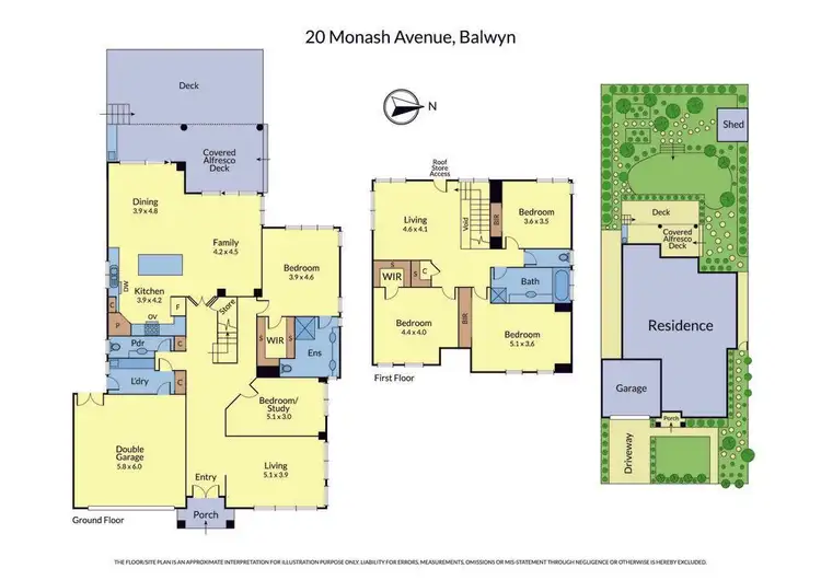Floorplan of Homely house listing, 20 Monash Avenue, Balwyn VIC 3103