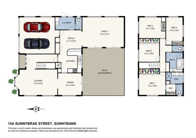 Floorplan of Homely house listing, 15a Sunnybrae Street, Sunnybank QLD 4109