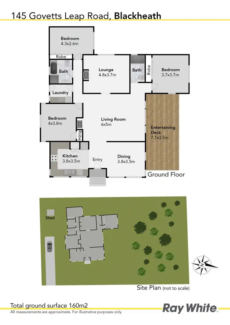 Floorplan of Homely house listing, 145 Govetts Leap Road, Blackheath NSW 2785