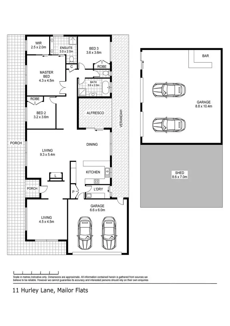 Floorplan of Homely house listing, 11 Hurleys Lane, Mailors Flat VIC 3275
