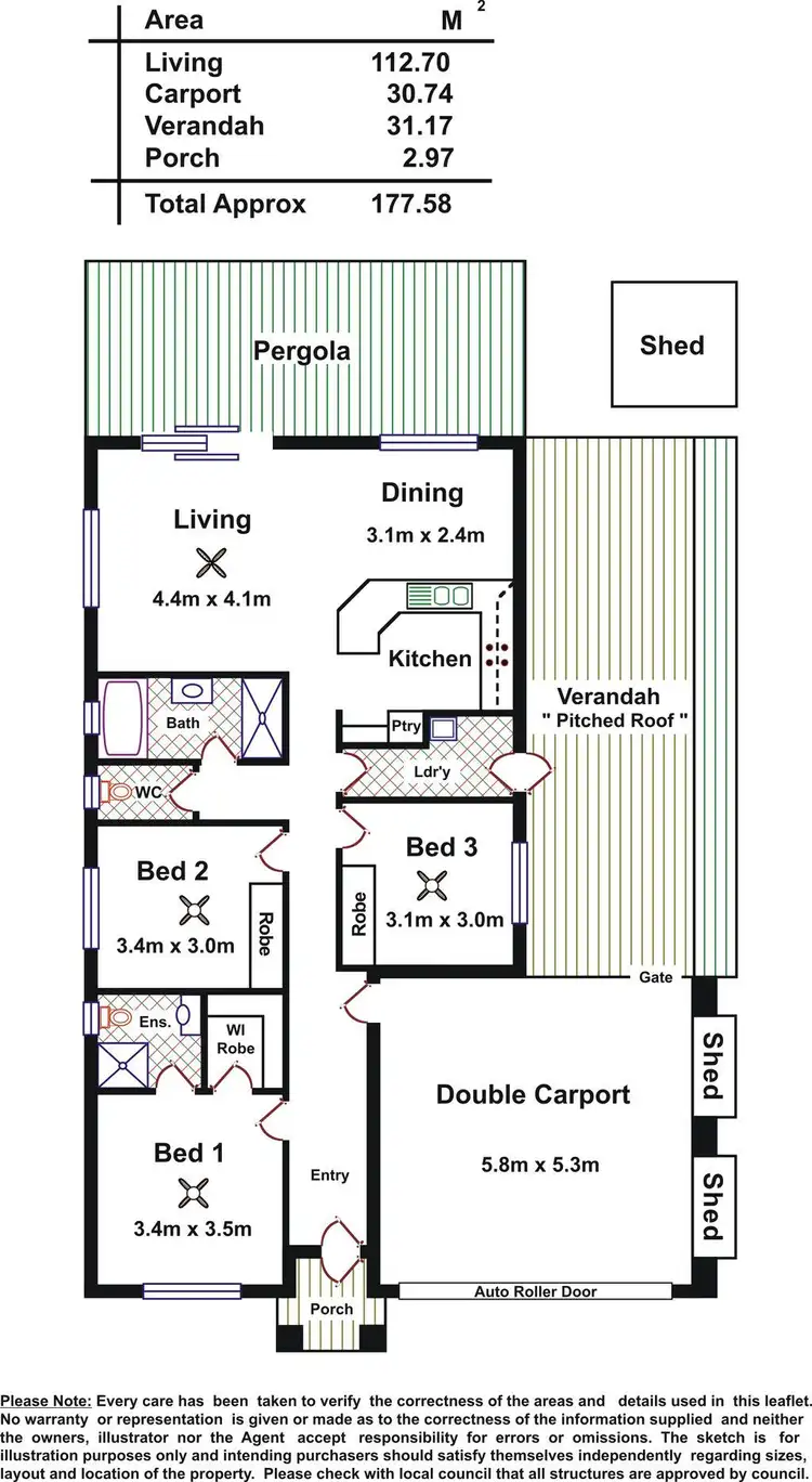 Floorplan of Homely house listing, 2/70 Chellaston Road, Munno Para West SA 5115