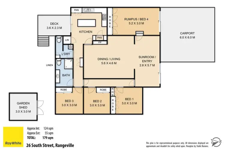 Floorplan of Homely house listing, 26 South Street, Rangeville QLD 4350