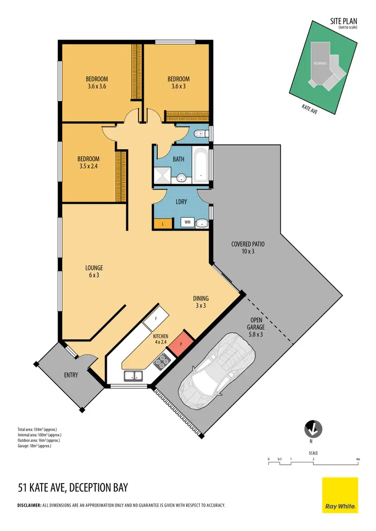 Floorplan of Homely house listing, 51 Kate Avenue, Deception Bay QLD 4508