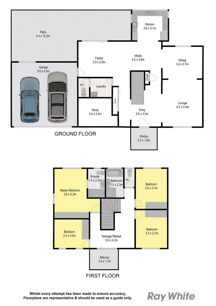 Floorplan of Homely house listing, 10 Oaktree Place, Bracken Ridge QLD 4017