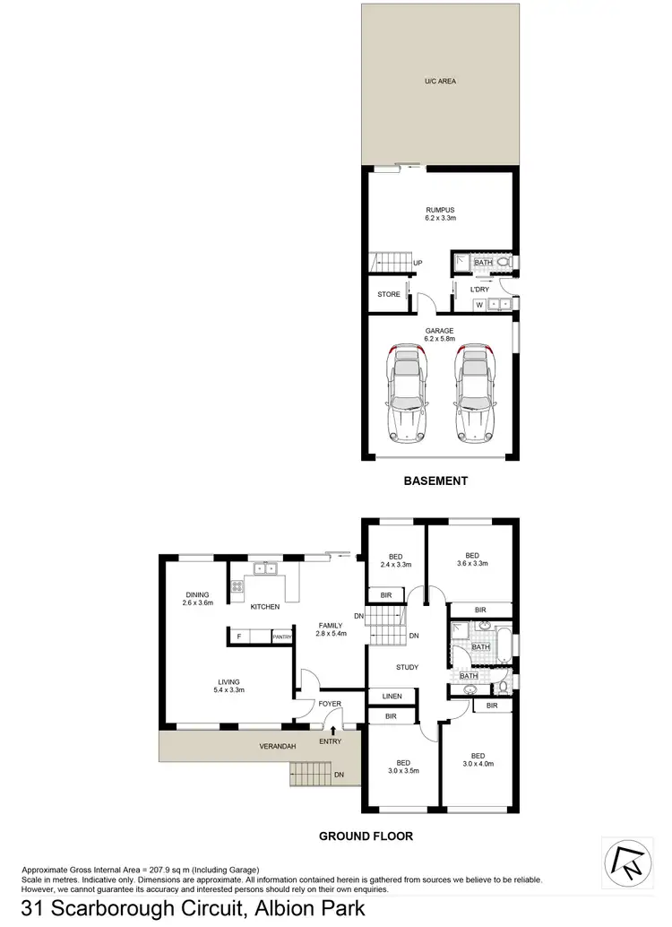 Floorplan of Homely house listing, 31 Scarborough Circuit, Albion Park NSW 2527