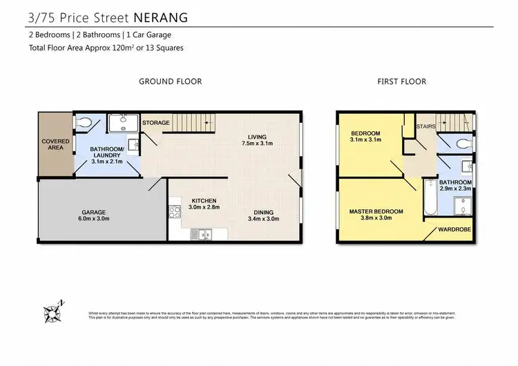 Floorplan of Homely townhouse listing, 3/75-77 Price Street, Nerang QLD 4211