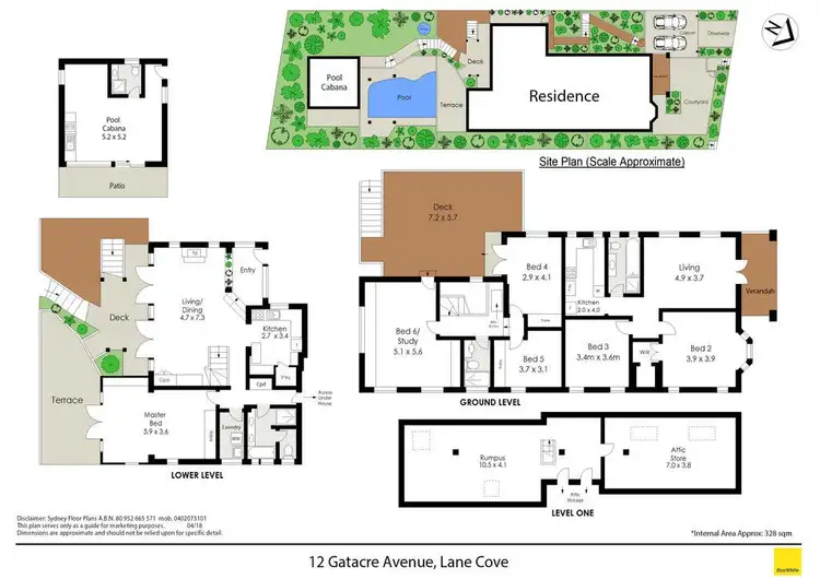 Floorplan of Homely house listing, 12 Gatacre Avenue, Lane Cove NSW 2066