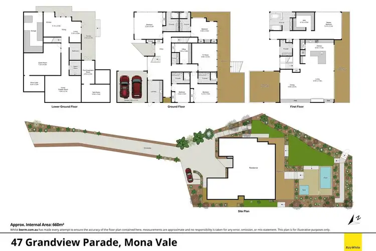 Floorplan of Homely house listing, 47 Grandview Parade, Mona Vale NSW 2103