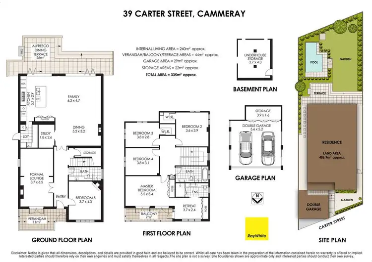Floorplan of Homely house listing, 39 Carter Street, Cammeray NSW 2062