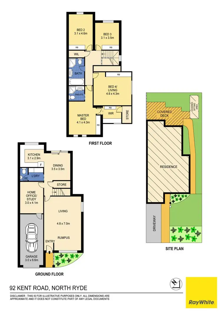 Floorplan of Homely house listing, 92 Kent Road, North Ryde NSW 2113
