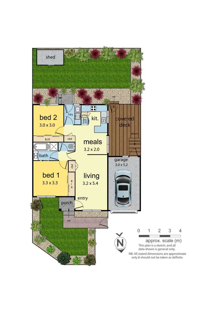 Floorplan of Homely unit listing, 3/2 Monash Drive, Mulgrave VIC 3170