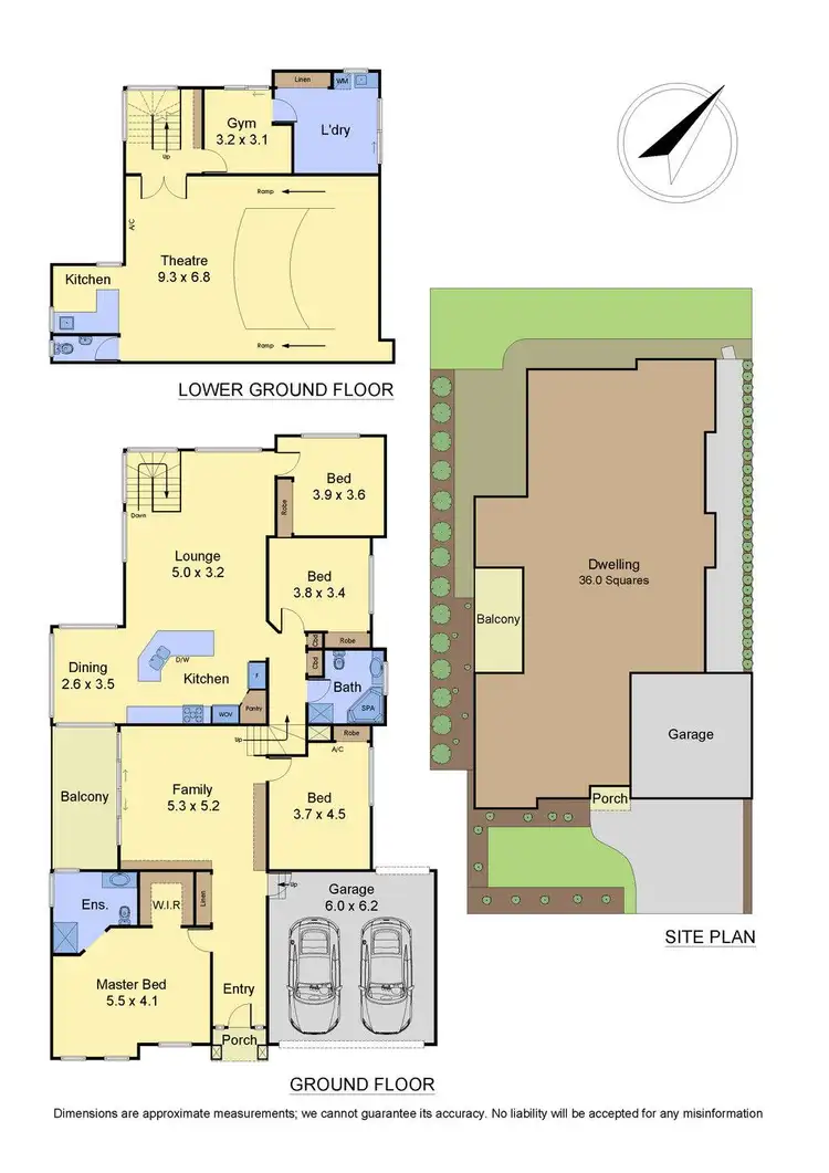 Floorplan of Homely house listing, 43 Golding Avenue, Rowville VIC 3178