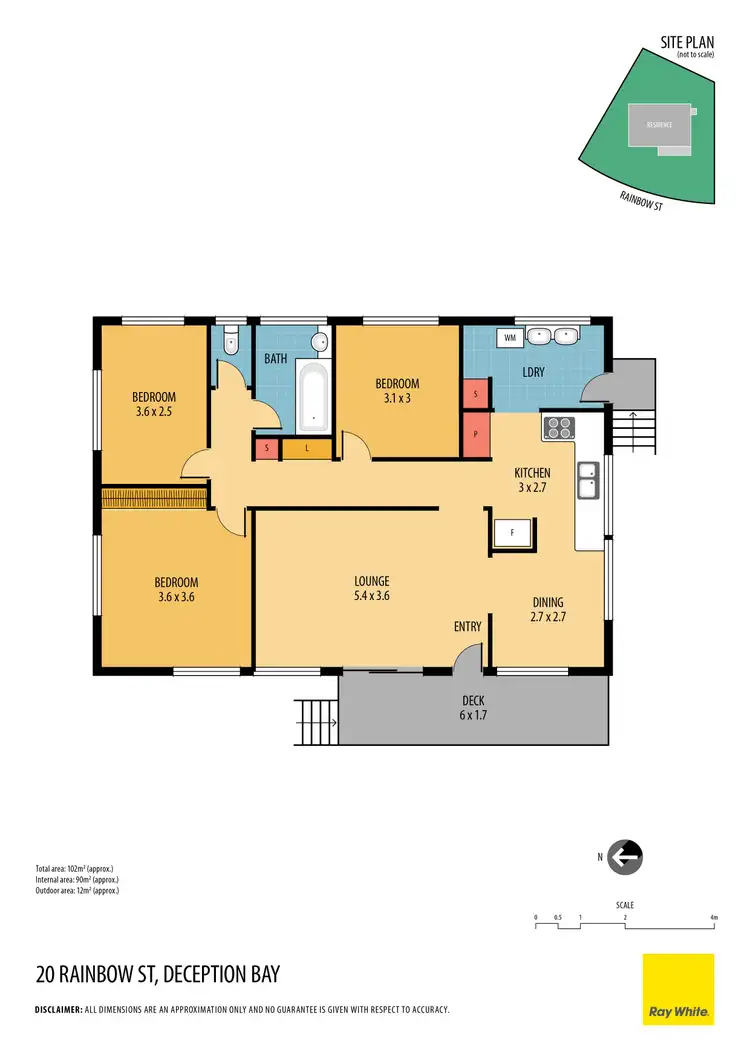 Floorplan of Homely house listing, 20 Rainbow Street, Deception Bay QLD 4508