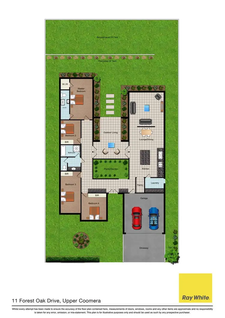 Floorplan of Homely house listing, 11 Forest-Oak Drive, Upper Coomera QLD 4209