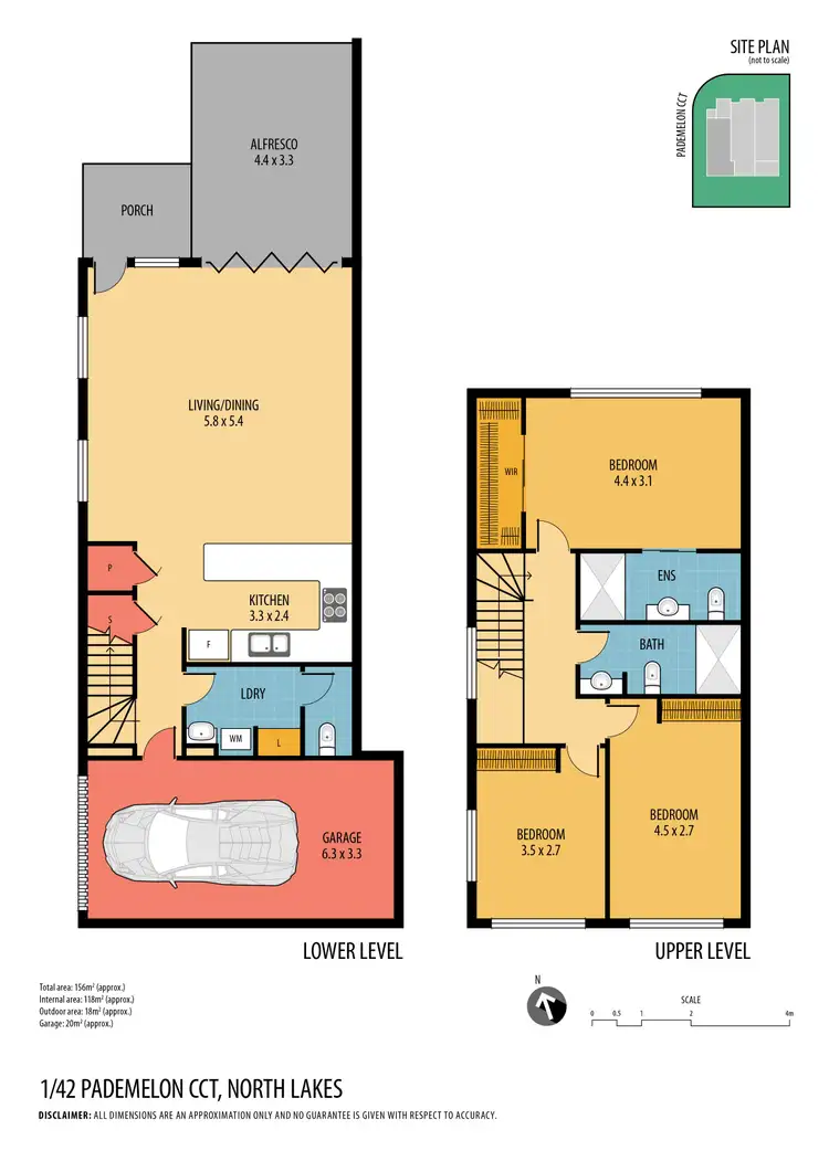 Floorplan of Homely house listing, 1/42 Pademelon Circuit, North Lakes QLD 4509