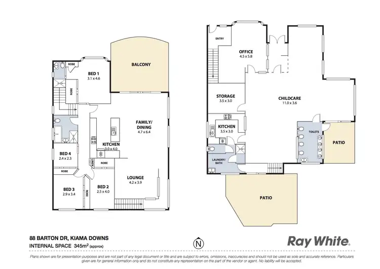 Floorplan of Homely house listing, 88 Barton Drive, Kiama Downs NSW 2533