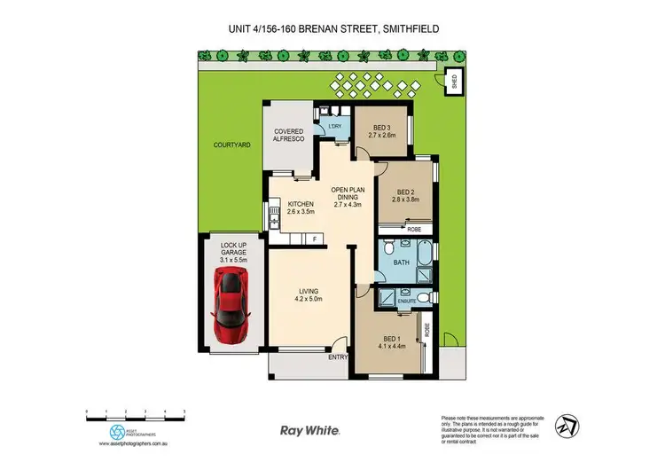 Floorplan of Homely villa listing, 4/156-160 Brenan Street, Smithfield NSW 2164