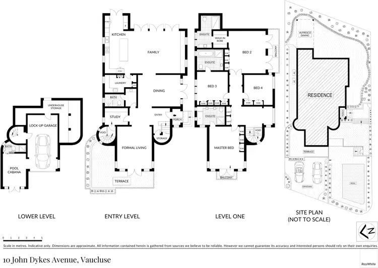 Floorplan of Homely house listing, 10 John Dykes Avenue, Vaucluse NSW 2030
