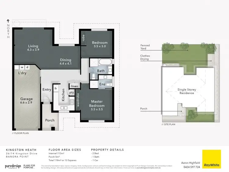 Floorplan of Homely townhouse listing, 26/14 Kingston Drive, Banora Point NSW 2486