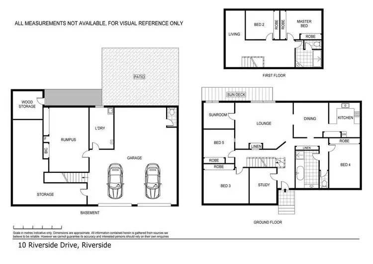 Floorplan of Homely house listing, 10 Riverside Drive, Riverside TAS 7250