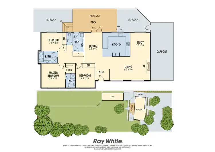 Floorplan of Homely rural property listing, 93 Wattletree Road, Bunyip VIC 3815