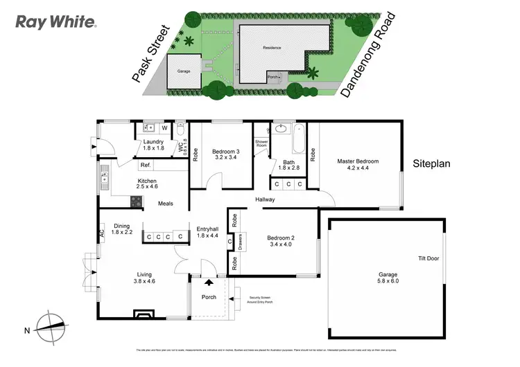 Floorplan of Homely house listing, 1697 Dandenong Road, Oakleigh East VIC 3166