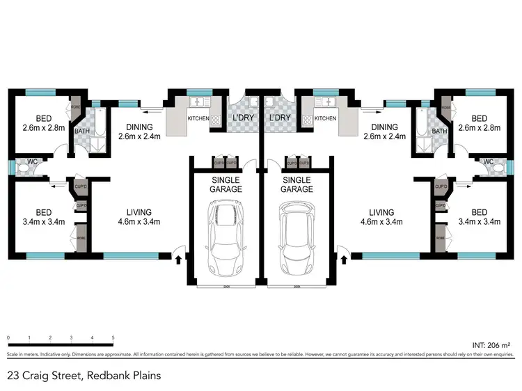 Floorplan of Homely other listing, 23 Craig Street, Redbank Plains QLD 4301