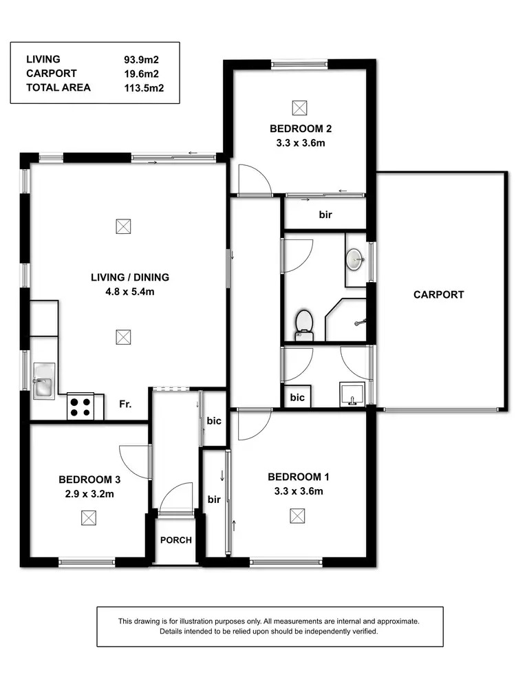Floorplan of Homely house listing, 2 Nipper Street, Seaford Meadows SA 5169
