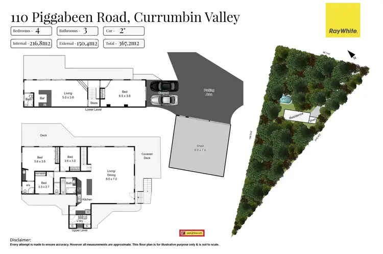 Floorplan of Homely house listing, 110 Piggabeen Road, Currumbin Valley QLD 4223