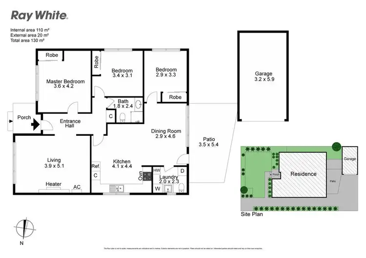 Floorplan of Homely unit listing, 1/15 Jason Street, Oakleigh South VIC 3167