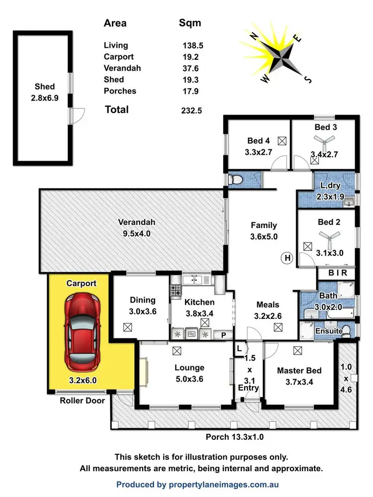 Floorplan of Homely house listing, 61 Jedna Close, Craigmore SA 5114