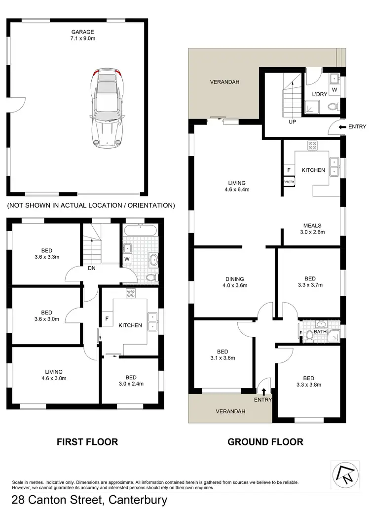Floorplan of Homely house listing, 28 Canton Street, Canterbury NSW 2193