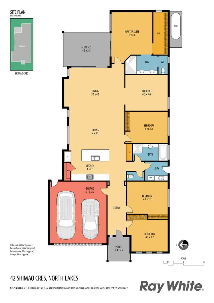 Floorplan of Homely house listing, 42 Shimao Crescent, North Lakes QLD 4509