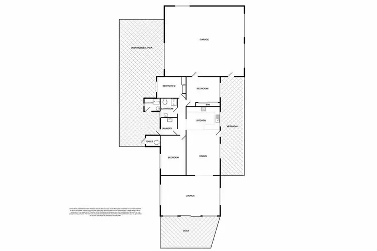 Floorplan of Homely house listing, 1 Belgrave Street, Culburra Beach NSW 2540