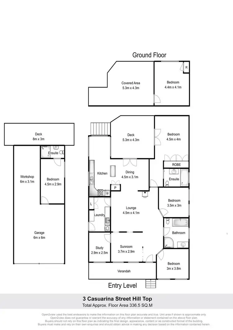 Floorplan of Homely house listing, 3 Casuarina Street, Hill Top NSW 2575