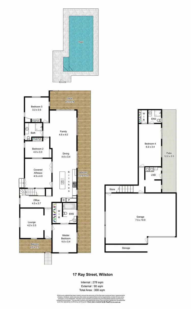 Floorplan of Homely house listing, 17 Ray Street, Wilston QLD 4051