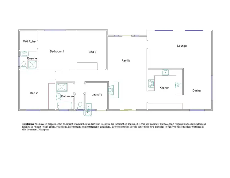 Floorplan of Homely house listing, 10 Smith Avenue, Bordertown SA 5268