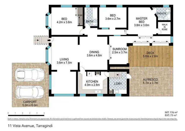 Floorplan of Homely house listing, 11 Vista Avenue, Tarragindi QLD 4121