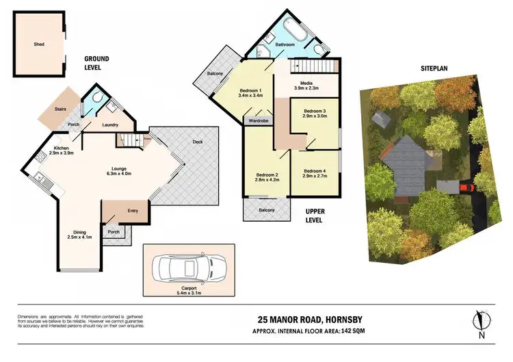 Floorplan of Homely house listing, 25 Manor Road, Hornsby NSW 2077