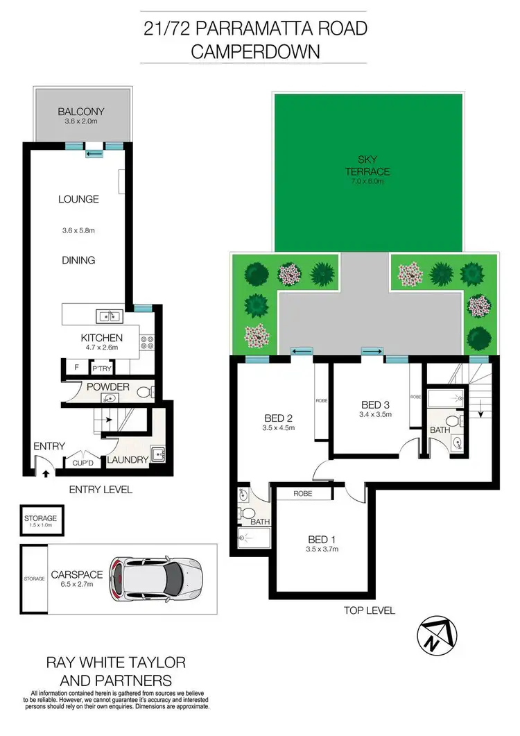 Floorplan of Homely apartment listing, 21/72 Parramatta Road, Camperdown NSW 2050
