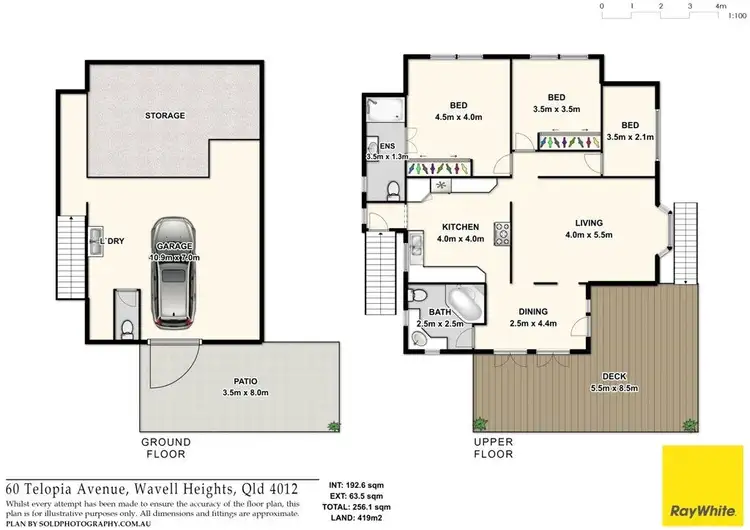 Floorplan of Homely house listing, 60 Telopia Avenue, Wavell Heights QLD 4012