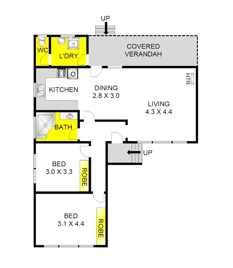 Floorplan of Homely house listing, 120 Coonawarra Drive, Lara VIC 3212